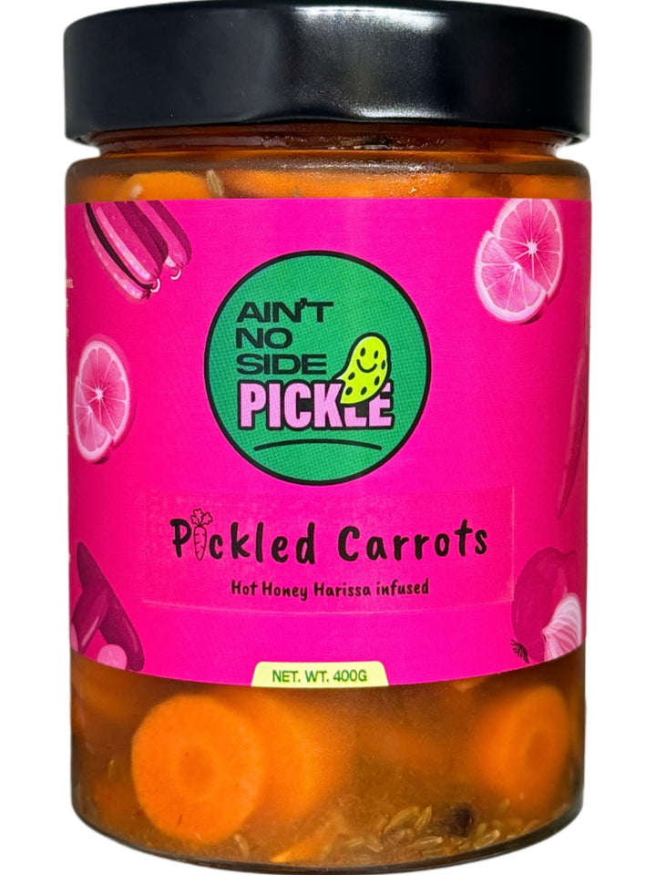 Hot Honey Harissa Carrots